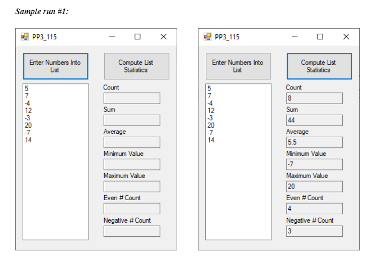 Solved write a program that will input a list of numbers chegg