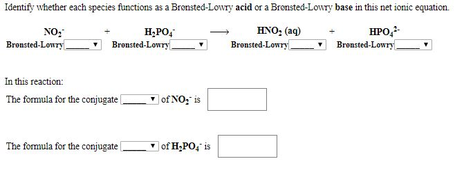 Solved Identify Whether Each Species Functions As A Chegg Com Solved Identify Whether Each Species Functions As A Chegg Com