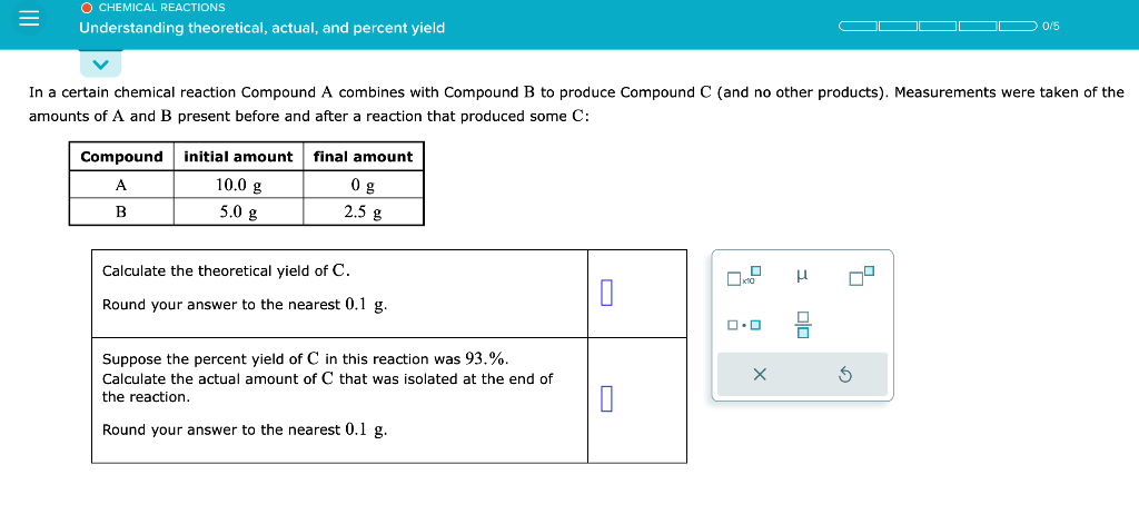 any compound that is the end result of a chemical reaction