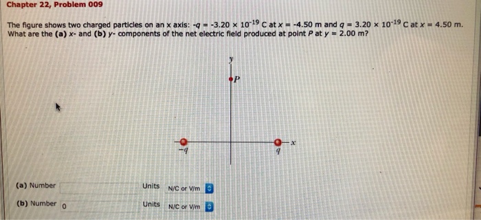 Solved Chapter 22, Problem 009 The Figure Shows Two Charged | Chegg.com