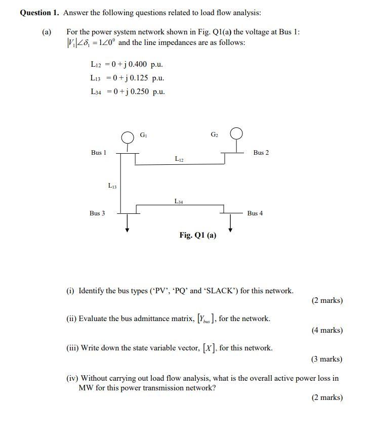Solved Question 1. Answer the following questions related to | Chegg.com