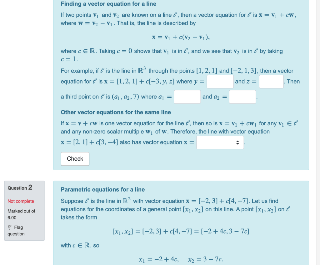 Solved Question 1 Definition Of A Line Not Complete A Lin Chegg Com