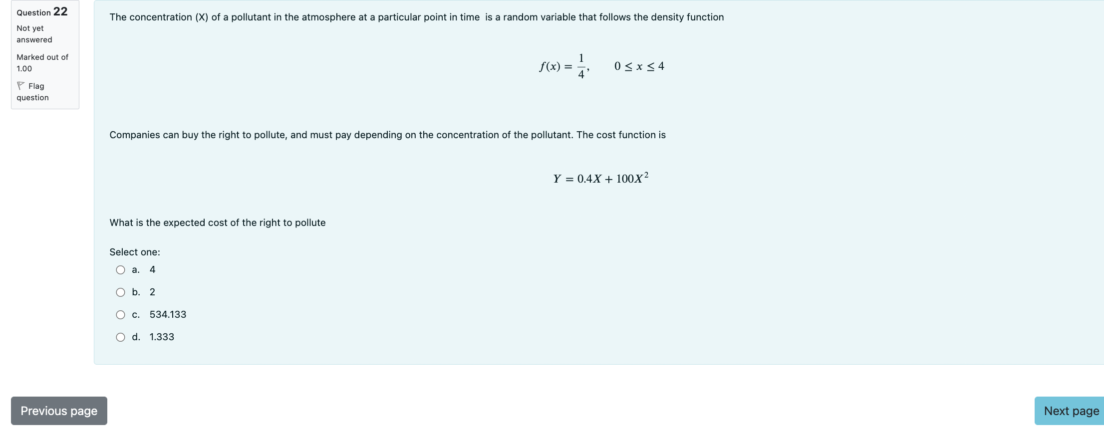 Solved Question 21 Consider the following distributions for | Chegg.com