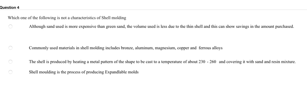 Solved Question 3 Identify Correct Casting Defects In The Chegg Solved Question 3 Identify Correct Casting Defects In The Chegg