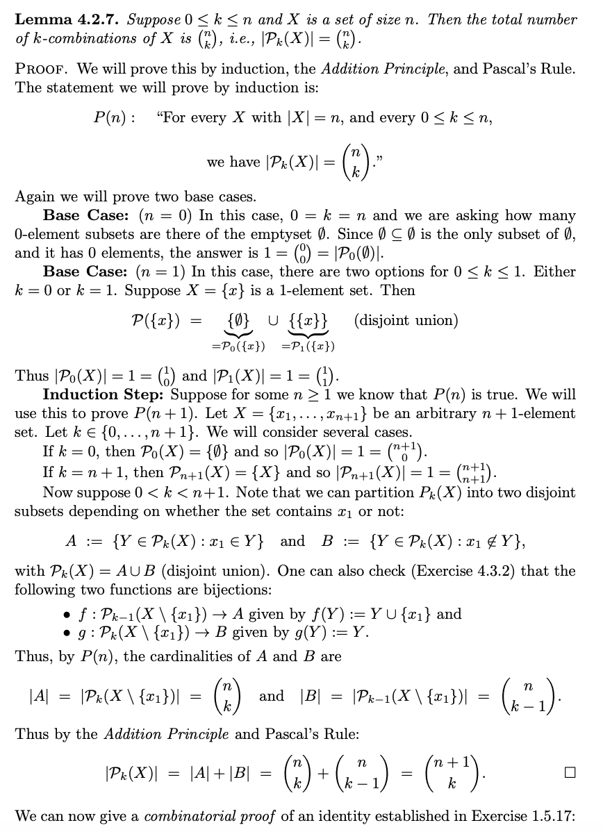 Exercise 2 Read The Proof Of Lemma 4 2 7 And Show Chegg Com