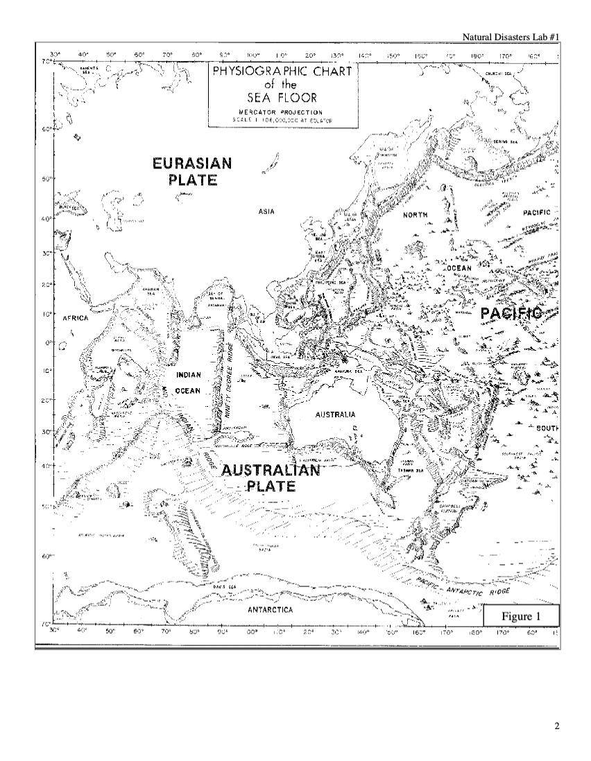 Solved Natural Disasters Lab \#1 Natural Disasters Lab \#1 - | Chegg.com