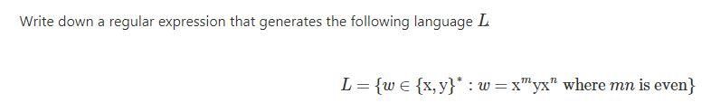 Solved Write down a regular expression that generates the | Chegg.com