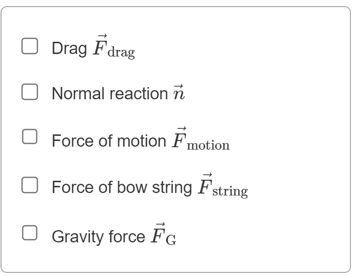 Solved An arrow has just been shot from a bow and is now | Chegg.com