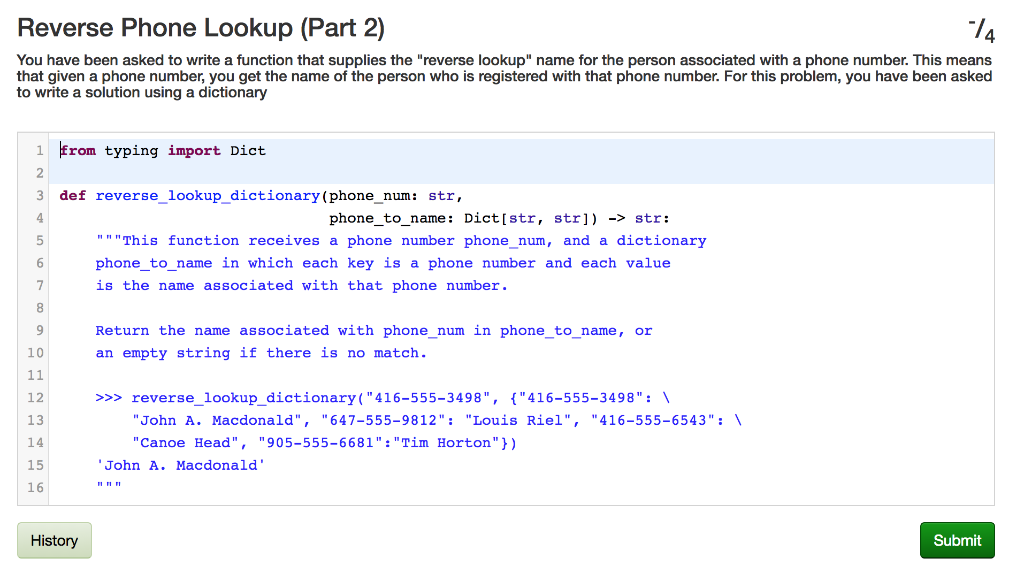 Solved Reverse Phone Lookup (Part 1) 4 You have been asked | Chegg.com