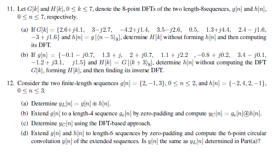 Solved 11 Let G K And H K 0 Chegg Com