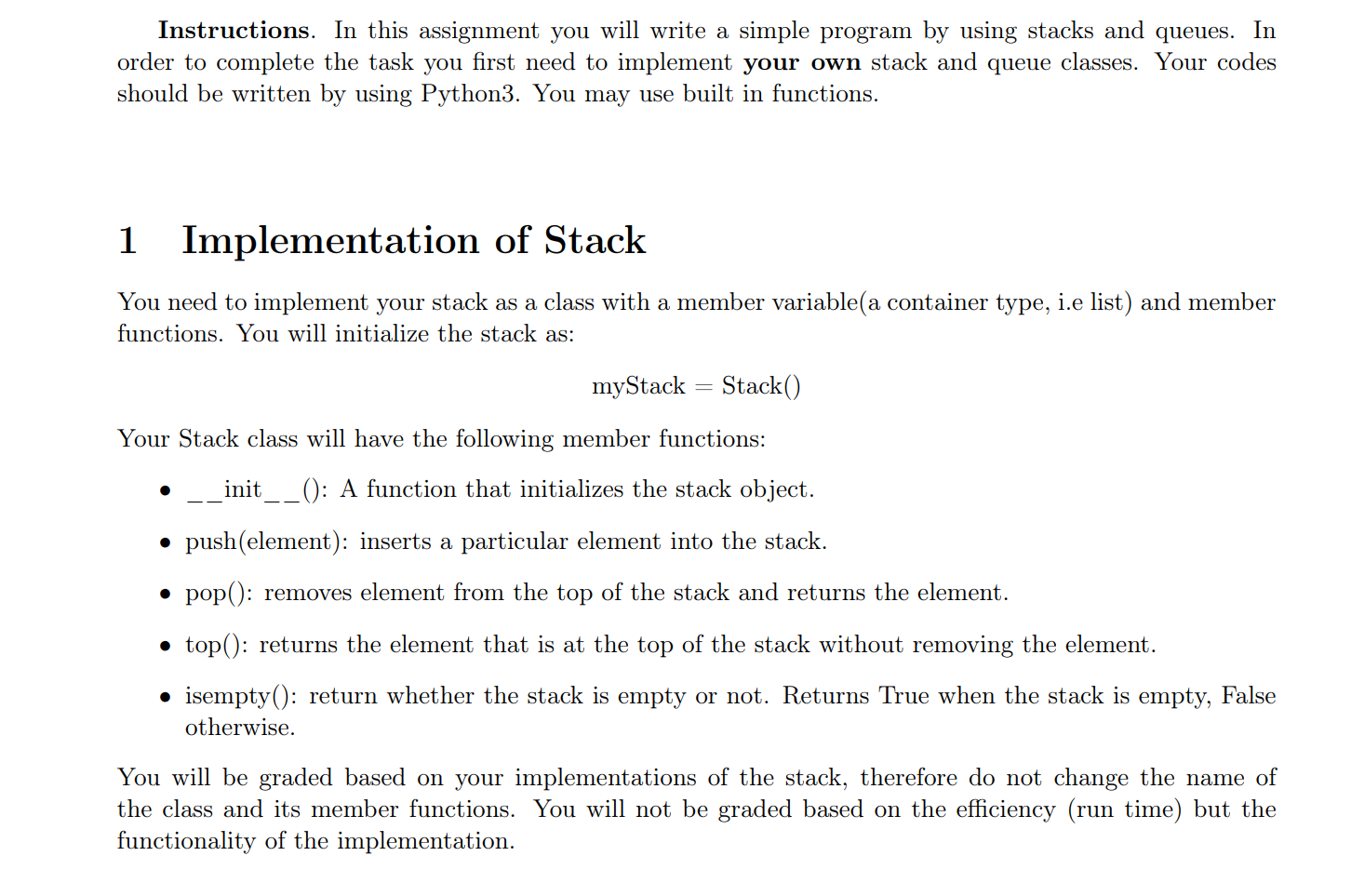 Solved Instructions. In this assignment you will write a | Chegg.com