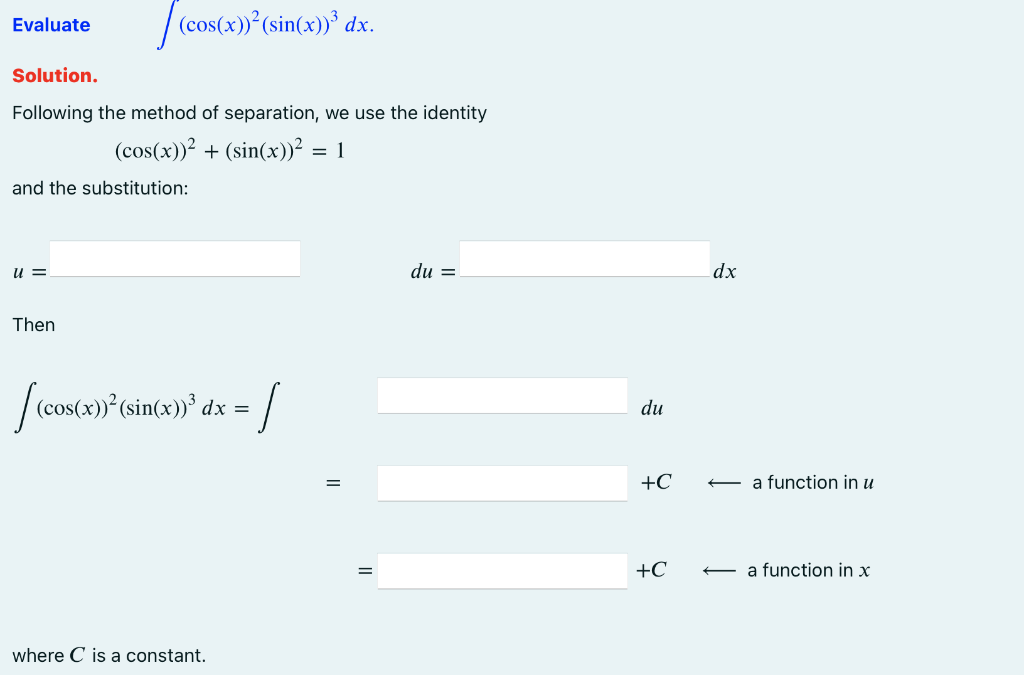 Solved Use Substitution To Evaluate The Integral ∫e7x 4e7xdx