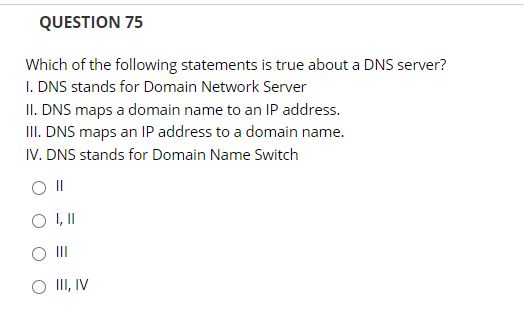Dns stands for