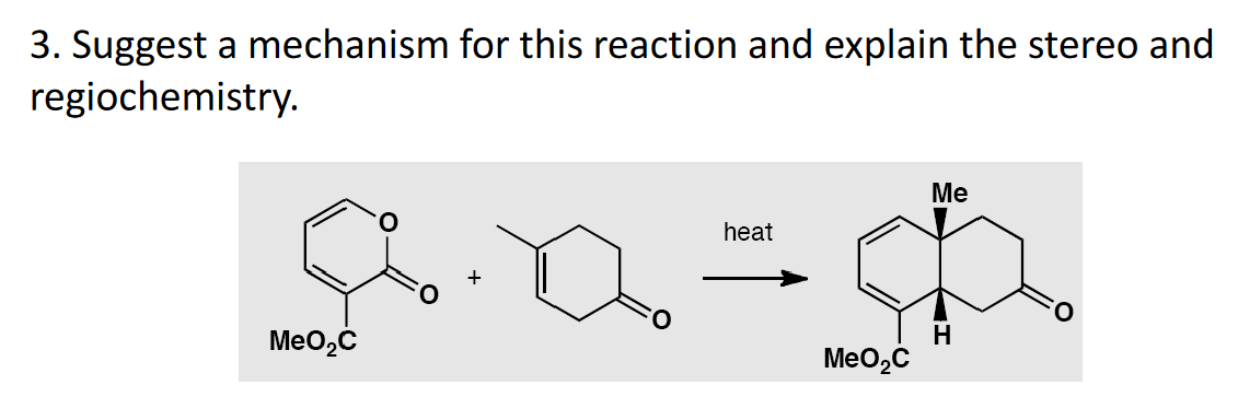 Solved 3. Suggest a mechanism for this reaction and explain | Chegg.com