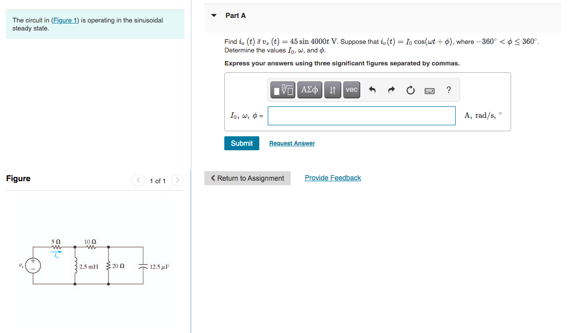Solved The circuit in (Figure 1) is operating in the | Chegg.com