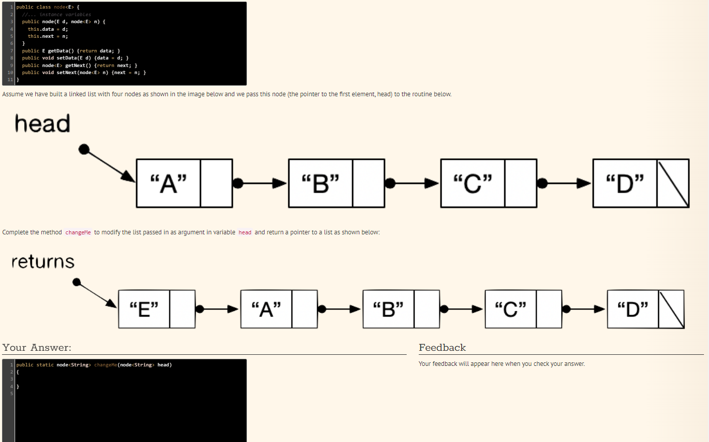 Solved public class node { //... instance variables public | Chegg.com