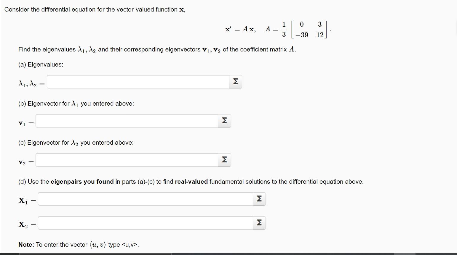 Solved Consider the differential equation for the | Chegg.com