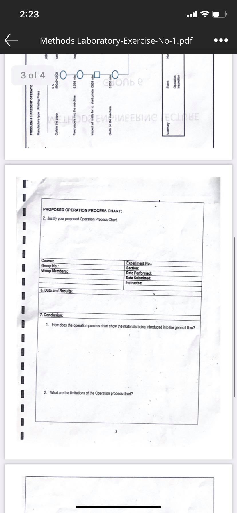 Solved 2:23 Methods Laboratory-Exercise-No-1.pdf 1 of 4 | Chegg.com