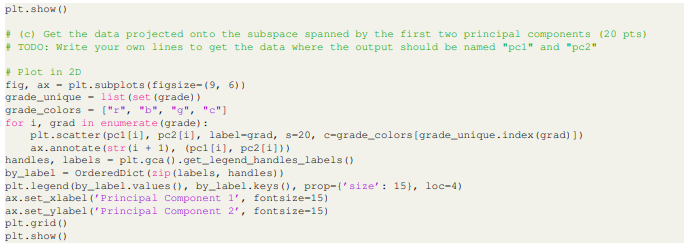 Solved Question 1. (80 pts) Complete the following program | Chegg.com