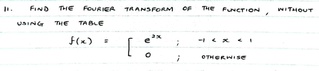 Solved Show steps & Verify Find the Fourier transform of | Chegg.com