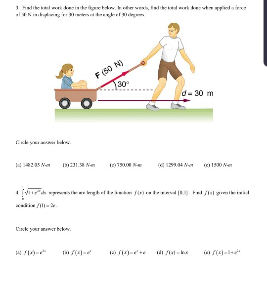 Solved 3. Find the total work done in the figure below. In | Chegg.com
