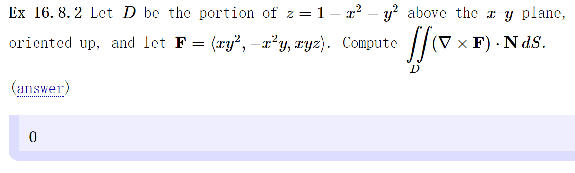Solved Ex 16 8 2 Let D Be The Portion Of Z 1 X2 Y2 Above Chegg Solved Ex 16 8 2 Let D Be The Portion Of Z 1 X2 Y2 Above Chegg