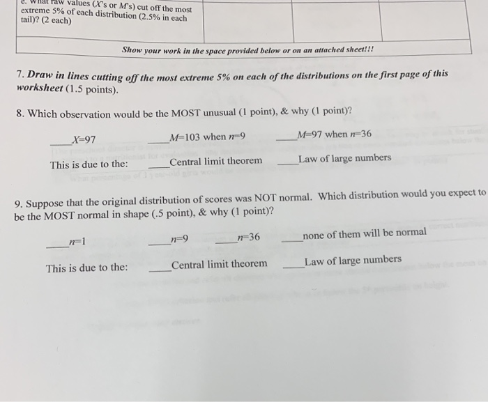 Solved Name: Laboratory Worksheet 7: Sampling distribution | Chegg.com