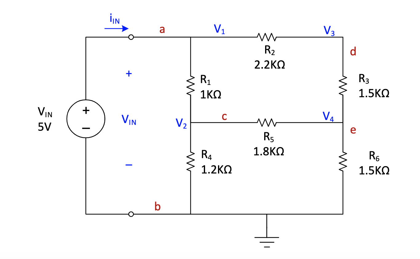 Solved Use Node-voltage Analysis To Determine The Node 