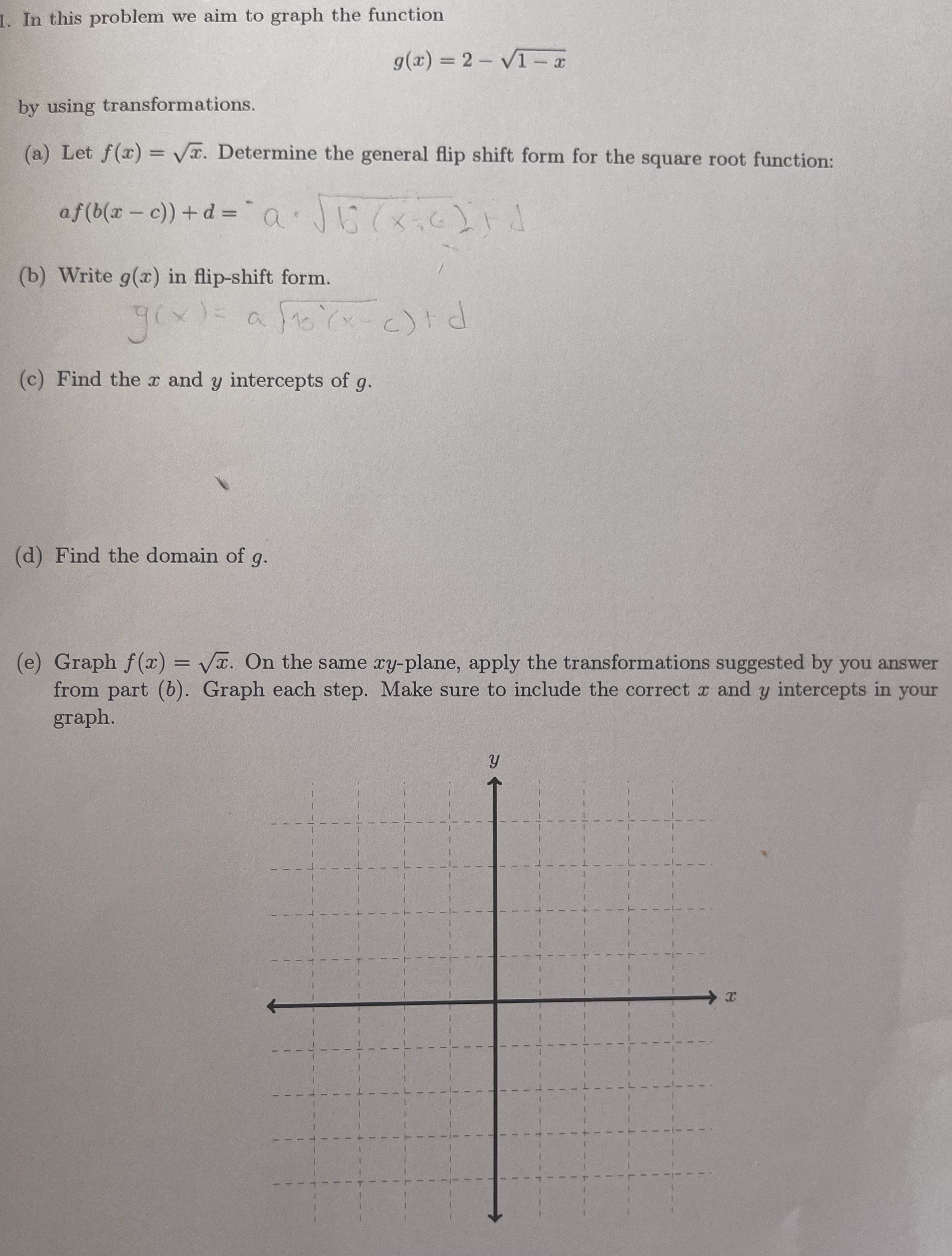 Solved In this problem we aim to graph the | Chegg.com
