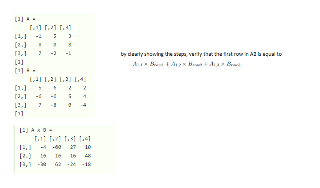 Solved [1] A= | Chegg.com