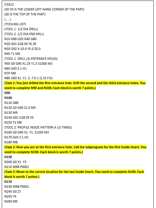 rigure 73.10 Print for 13.3 13.3 Main program number: | Chegg.com