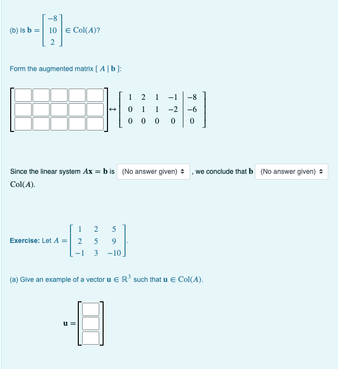 Solved The Column Space Of A Matrix Let A Be An M X N | Chegg.com