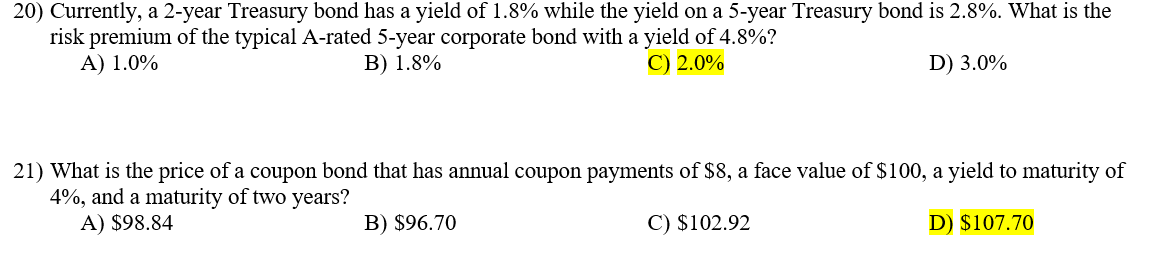 2 years treasury-bond yield