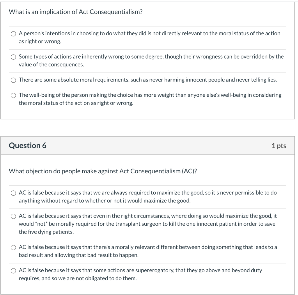 solved-what-is-an-implication-of-act-consequentialism-o-a-chegg