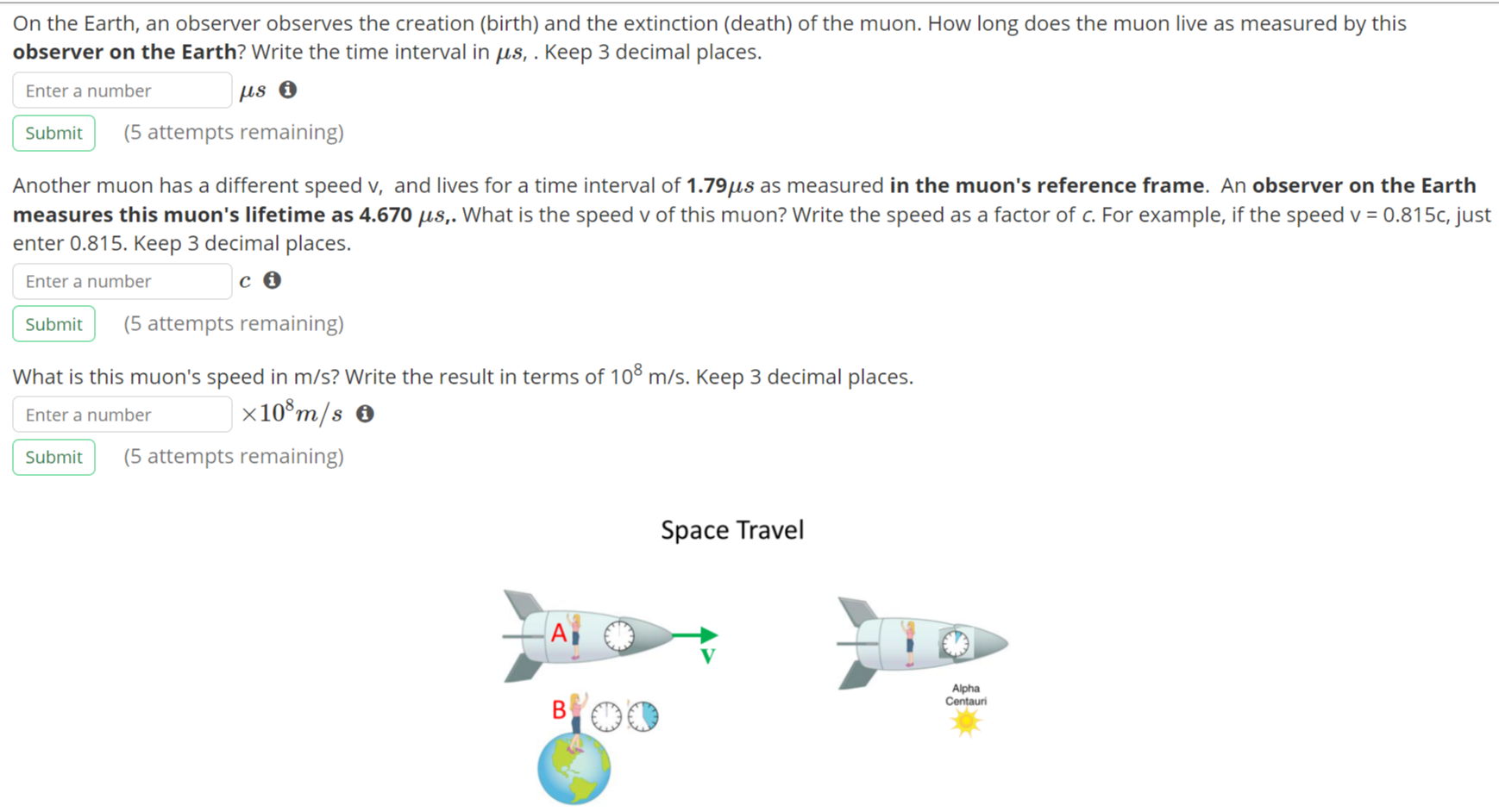 Solved Special Relativity Time Dilation Special Relativity Chegg