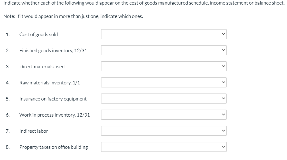 solved-indicate-whether-each-of-the-following-would-appear-chegg