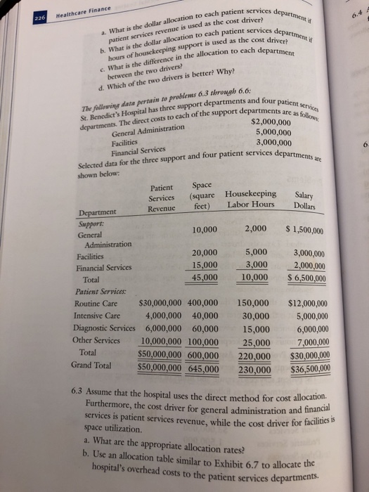 Solved 1. For problem 6.6, what is the allocation rate for | Chegg.com