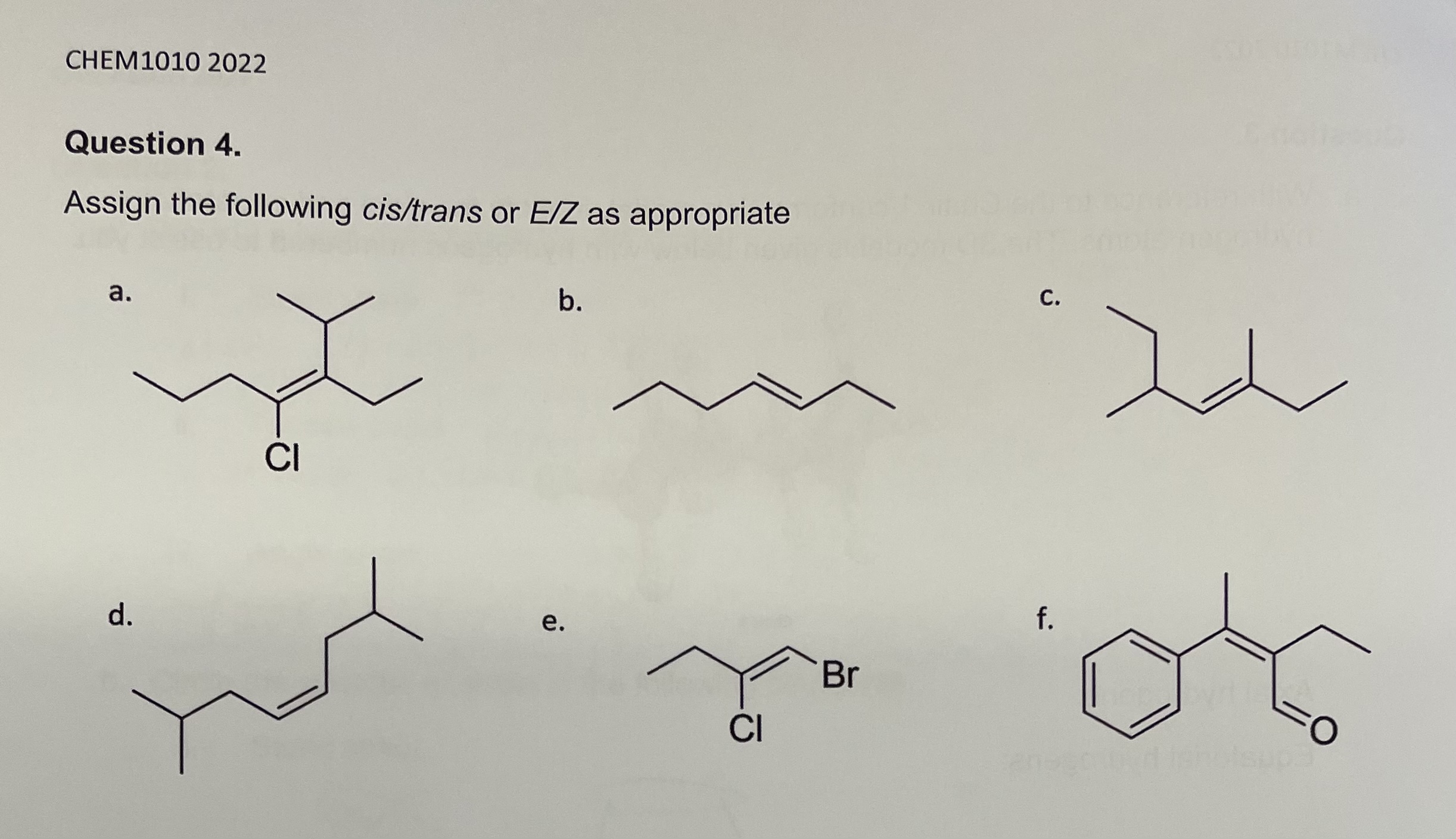 Solved a. With reference to the Chair 1 conformation model,