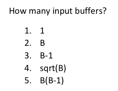 Solved We Can Process BⓇ (B-1) Pages Of Data With External | Chegg.com