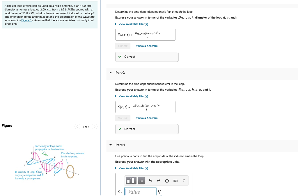 Solved A Circular Loop Of Wire Can Be Used As A Radio | Chegg.com