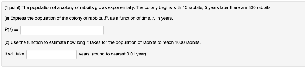 solved-the-population-of-a-colony-of-rabbits-grows-chegg