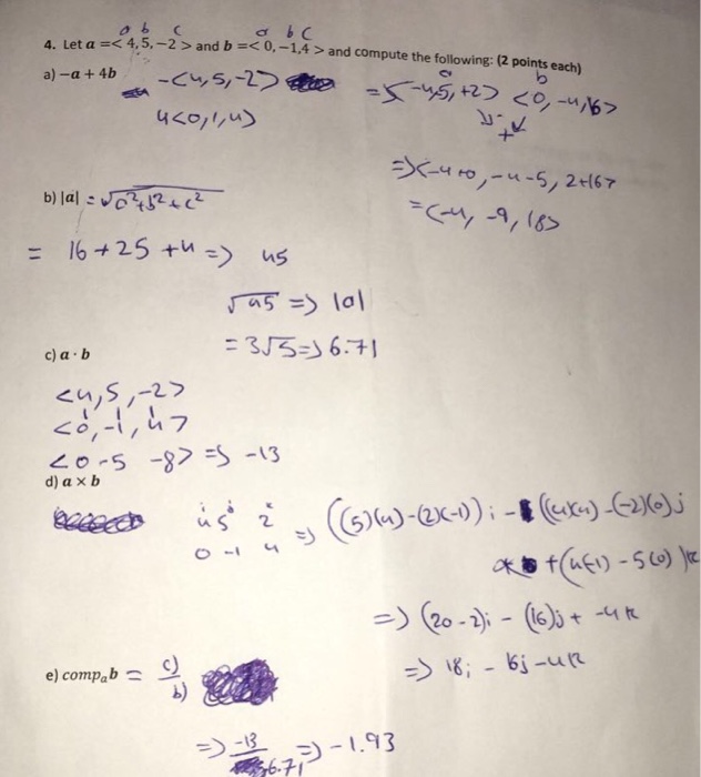 Solved Let A = And B = And Compute The | Chegg.com