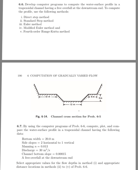 Solved 6 6 Develop Computer Programs To Compute The Chegg