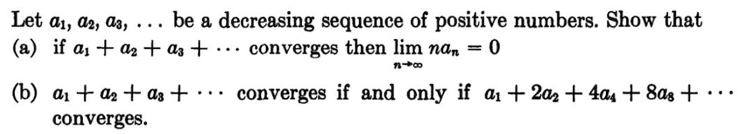Solved Let A1,a2,a3,… Be A Decreasing Sequence Of Positive | Chegg.com