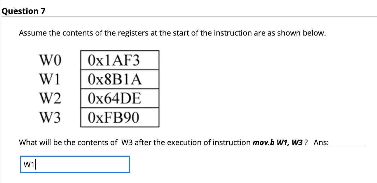Solved Question 3 What happens if the "Halt" instruction is