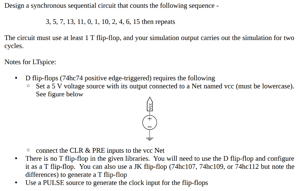Solved Design a synchronous sequential circuit that counts | Chegg.com