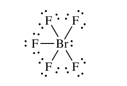 Solved Consider the Lewis structure for BF5. 1. How many | Chegg.com