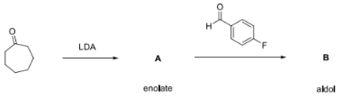 Solved Write Down The Structures Of A And B. Explain | Chegg.com