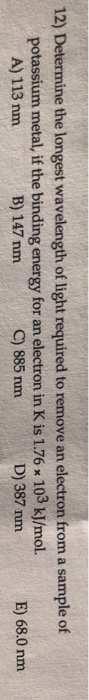 solved-12-determine-the-longest-wavelength-of-light-chegg