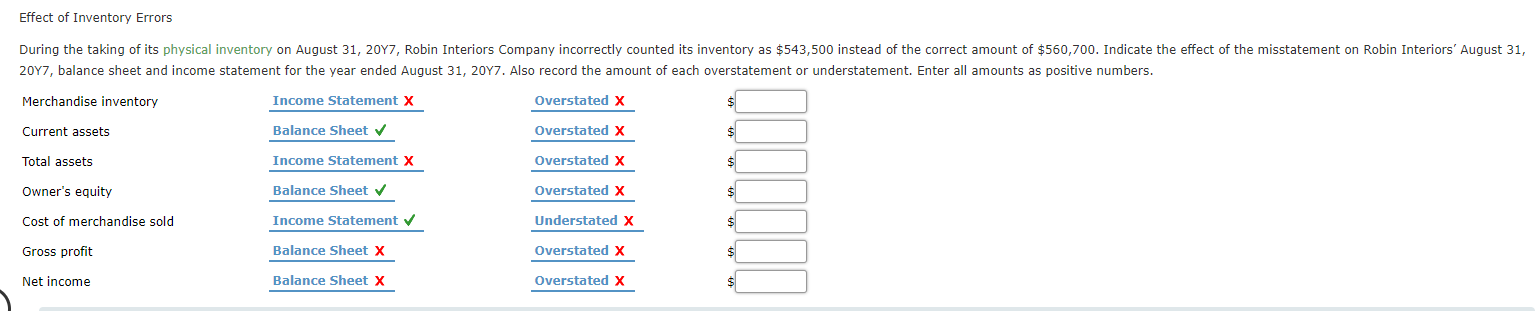 Solved During The Taking Of Its Physical Inventory On | Chegg.com